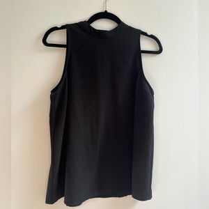 Sleeveless high neck tank top